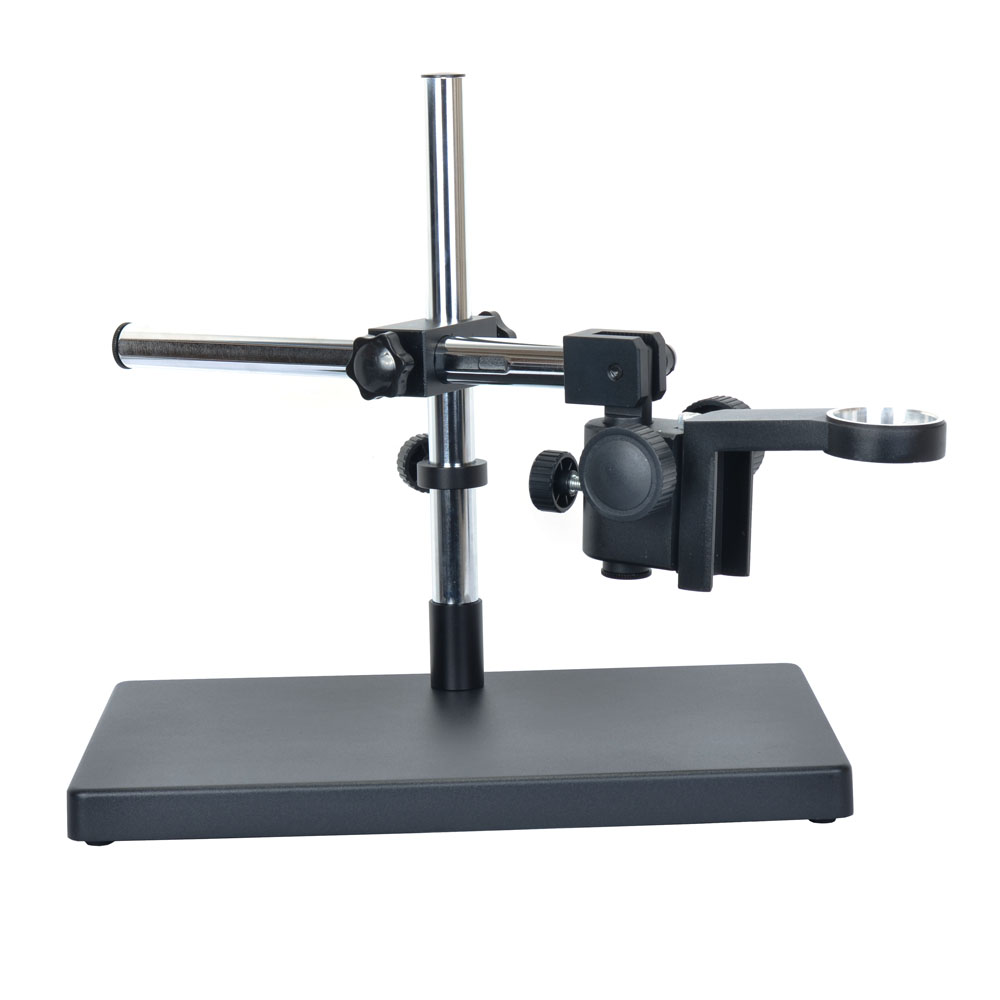 Heavy Duty Dual-Arm Metal Boom Stereo Microscope Table Stand