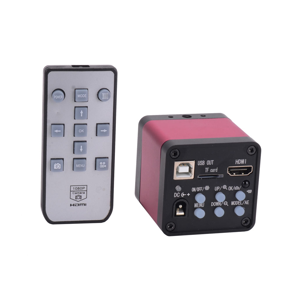 16MP HDMI 1080P HD USB Digital Industry Video Inspection Microscope Camera Set TF Card Video Recorder HY-3307R